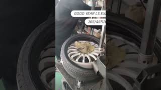 Installing a tire 🛞 fyp foryou viral shortvideo shorts tires reels trending youtubeshort [upl. by Aihppa]