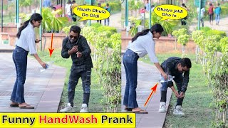 Funny Handwash Prank  Bhasad News  Pranks in India 2023 [upl. by Puff]