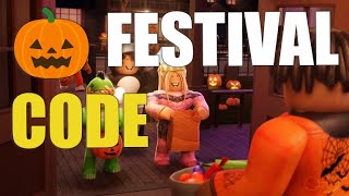 ROCITIZENS 🎃 FESTIVAL CODES ROBLOX [upl. by Larimor]