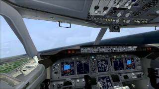 Fsx  3D Real Cockpit Effect  Banking Camera [upl. by Issiah]