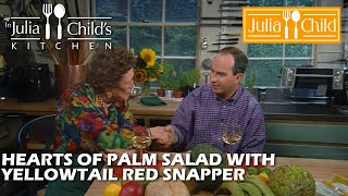 Mark Militello Creates a Hearts of Palm Salad with Yellowtail Red Snapper  Master Chefs Season 1 [upl. by Serrano]