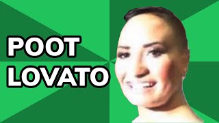 Poot Lovato Is A Weird Demi Lovato Meme From The Deep Internet  Meme History [upl. by Ecinev910]