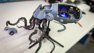 Show and Tell 3D Printed Steampunk Octopod [upl. by Pastelki]