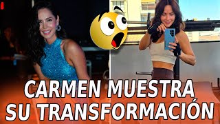 😍Carmen Villalobos PRESUME su espectacular TRANFORMACIÓN FÍSICA [upl. by Garibull]