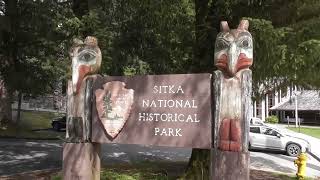 WALK AROUND INTERESTING SITKA ON BARANOF ISLAND [upl. by Gamber586]