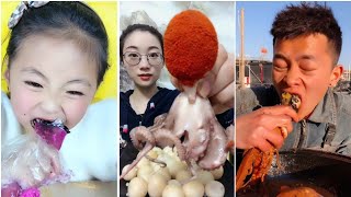 Octopus Challenge Amazing China Octopus Mukbang Eating ShowEnjoyable [upl. by Juan325]