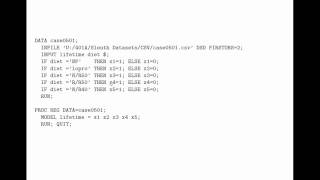 Multiple regression with indicator functions [upl. by Des]