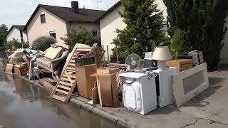 Immenses Schadensbild in BaarEbenhausen nach verheerendem Hochwasser [upl. by Mencher]