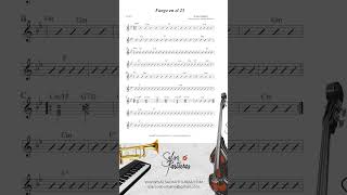 FUEGO EN EL 23 ARSENIO RODRIGUEZ Sheet Music Orchestra [upl. by Aserej]