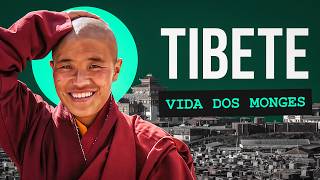 Conheci o Buda vivo Como as pessoas vivem nos monastérios tibetanos Tibete [upl. by Ditmore941]