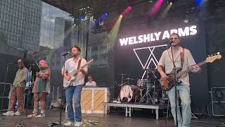 Welshly Arms  Indestructible live  UEFA Euro 2024 Festival Frankfurt Juli 2024 [upl. by Sontich]