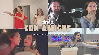 VLOG 2 Finde con amigos despedida de Jay compras etc🤍 [upl. by Fital797]