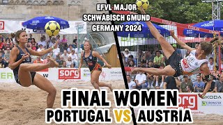 EFVL Major Gmund 2024 Womens Final Austria vs Portugal [upl. by Basile]