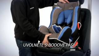 Autosedačka CARETERO Scope  instruktážní video návod [upl. by Engen663]