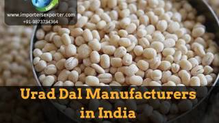 Organic Urad Dal Suppliers in India [upl. by Ylerebmik986]