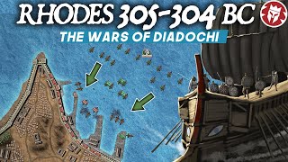 Siege of Rhodes  Diadochi Wars  Ancient History DOCUMENTARY [upl. by Calabresi]