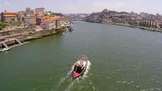 Oporto aerial view  Porto visto do céu [upl. by Naval]