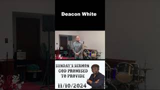 Deacon Whites Testimony testimony share kindness joy church onlineservice christ jesus [upl. by Maria]