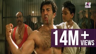 Best Scene Of Sunny Deol  Ghatak Movie BollywoodScene  B4U Prime [upl. by Jacobina369]