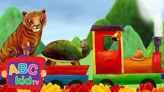 T is for Train Song  The Letter T  Preschool Learning  ABC KidTV  Nursery Rhymes amp Kids Songs [upl. by Apoor143]