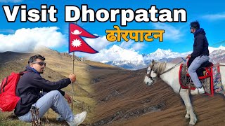 visit Dhorpatan baglung  Must beautiful places in nepal  Dhorpatan and buki [upl. by Eniala]