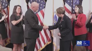 New MA State Police leader sworn in [upl. by Burbank]