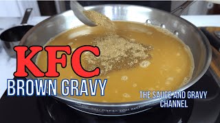 Homemade KFC Brown Gravy Recipe  Easy Brown Gravy  Kentucky Fried Chicken Gravy  Brown Gravy [upl. by Muhcon]