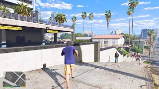 GTA 5 RDE 404  Michaels San Andreas Avenue Shootout  10 Star Escape ⭐⭐⭐⭐⭐⭐⭐⭐⭐⭐ [upl. by Elysee]