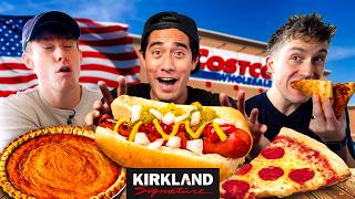 Two Brits go to Costco for the first time ft Zach King [upl. by Jorrie692]