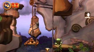 Donkey Kong Country Returns  Playthrough Part 31  63 Weighty Way ENG [upl. by Yseult]