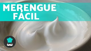 Cómo Hacer MERENGUE Casero FÁCIL y Rápido 🥣 En 5 Minutos [upl. by Nived60]