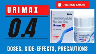 urimax 04 full review tamsulosin hydrochloride urineproblem medicine पेशाब खोलने की दवा। [upl. by Plumbo]