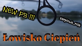 Urlopowa Zasiadka Na Łowisku Ciepień  Nowe PB 26 KG  Karpiowarola [upl. by Estella]