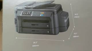 Unboxing of the Epson L1455 [upl. by Alyahsat]