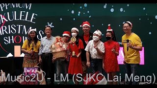 BTS the making of Santa Claus Is Coming To Town PPMUM Christmas Song Ukulele Show 12122022 [upl. by Goldi655]