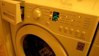 LG Front Load Washer Review Model WM2140CW [upl. by Nerha163]