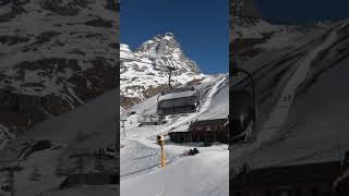 You can ski in Cervinia in Italy until May [upl. by Narut179]