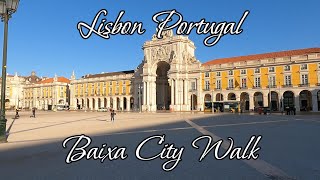 Lisbon Portugal City Walk [upl. by Clements743]