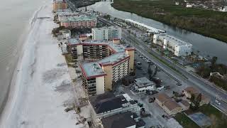 Madeira Beach FL looking dirty after Helene Storm surge 10 25 24 [upl. by Erlond]