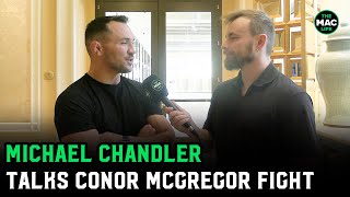 MIchael Chandler talks Conor McGregor fight being official Gaethje vs Holloway [upl. by Otsugua]