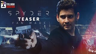 Spyder TEASER Fan Made  Mahesh Babu  Rakul Preet  SJ Suriya  AR Murugadoss  SpyderTeaser [upl. by Nhtanhoj]