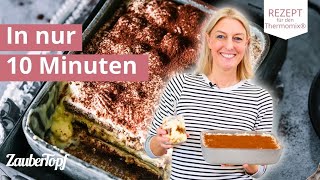 😍☁️ So einfach geht klassisches italienisches Tiramisu  Thermomix® Rezept [upl. by Morril]