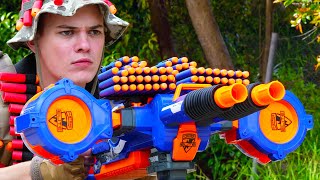 Nerf War Million Subscribers Battle 2 [upl. by Evie201]