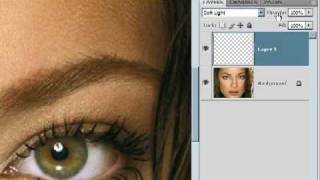 How To Add Mascara photoshop CS4 Lesson 10 [upl. by Revorg562]