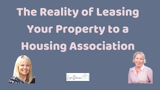 The Reality of Leasing Your Property to a Housing Association with Jackie Collier [upl. by Calise]