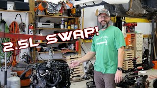 Starting the NC Miata 25L Swap [upl. by Haymes]