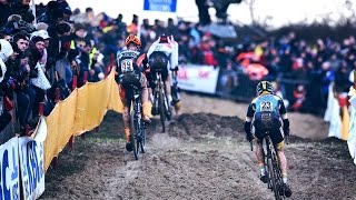 Elite Men’s Race Highlights  201516 Cyclocross World Cup  Koksijde Belgium [upl. by Leahcim]