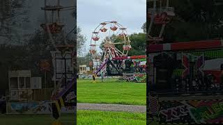 Adlems Mega funfair Ringwood carnival 2024 [upl. by Eissirk]