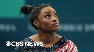 Simone Biles becomes most decorated gymnast in Team USA history [upl. by Steinke748]