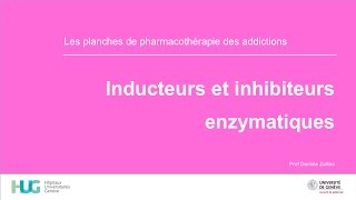 Inducteurs et inhibiteurs enzymatiques [upl. by Lilybel]